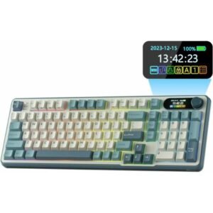 RK ROYAL KLUDGE S98 Mechanical Keyboard Light Cloud Blue Switch