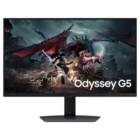 Samsung 27 inch Odyssey QD-OLED G5 QHD 180Hz Gaming Monitor (LS27FG502SWXXL)