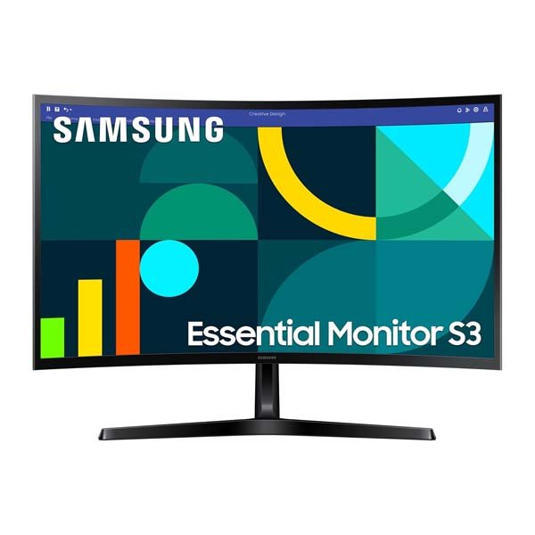 Samsung LS27D368GAWXXL 27 inch FHD Essential 1800R Curved Screen 100Hz Monitor