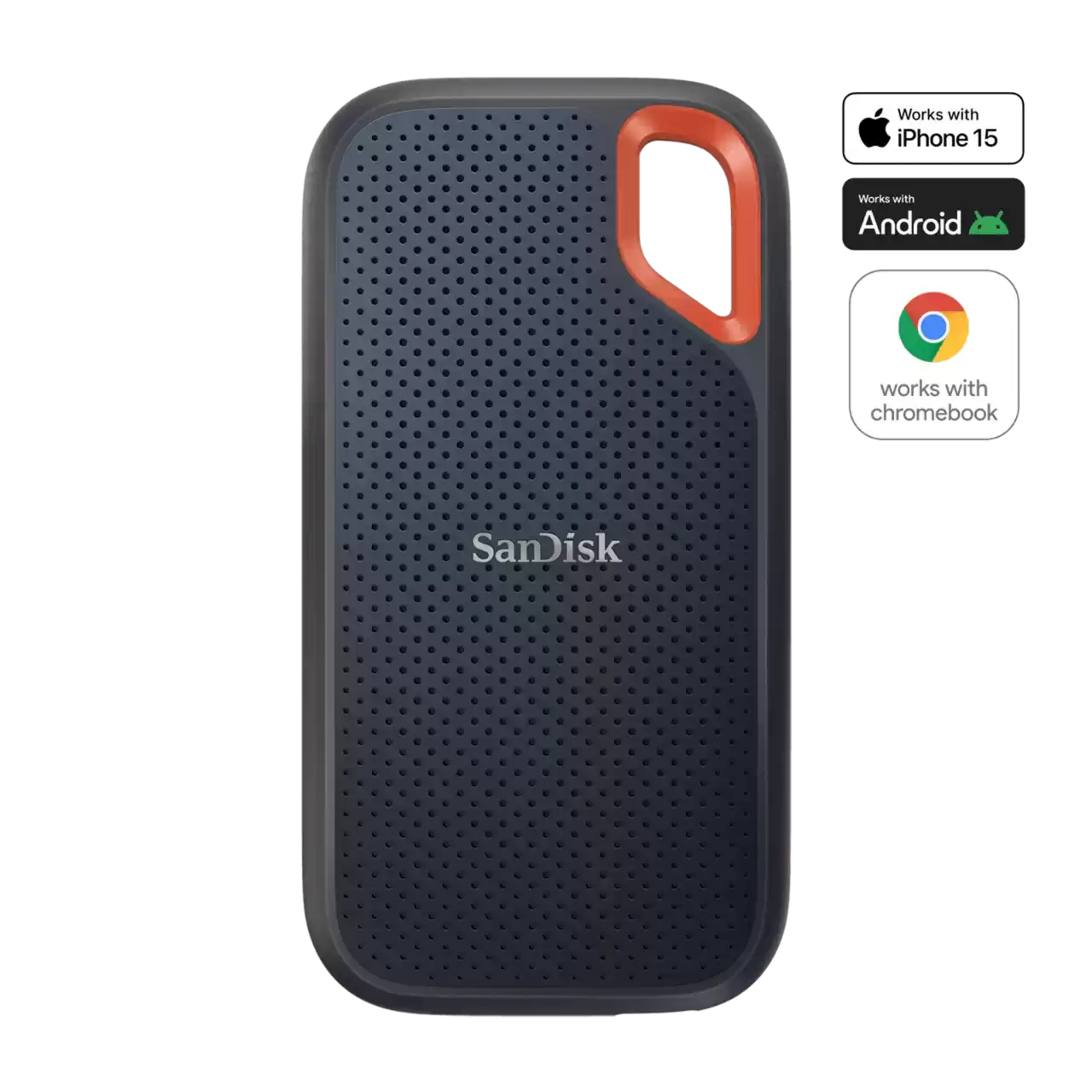 SanDisk E61 4TB Extreme Portable SSD 1050MB/s - ( Black )