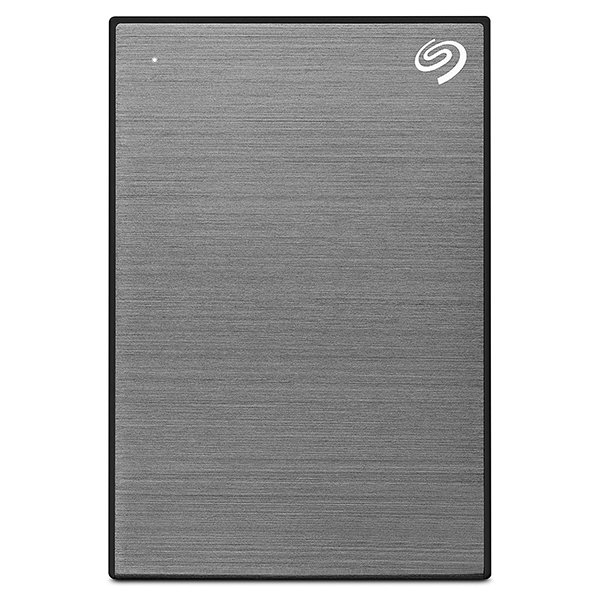 Seagate One Touch 4TB External Hard Drive with Password Protection (Space Gray)