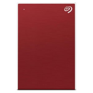 Seagate One Touch 2TB External Hard Drive with Password Protection (Red)