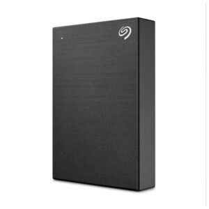 Seagate One Touch 5TB External Hard Drive with Password Protection (Black)