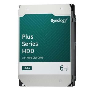 Synology 6TB HAT3300 Plus 5400 rpm SATA III 3.5" Internal NAS HDD