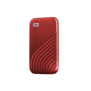 Western Digital My Passport 2TB Portable SSD (Red)