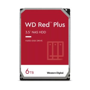 Western Digital Red Plus NAS 6TB 3.5 inch SATA Hard Drive