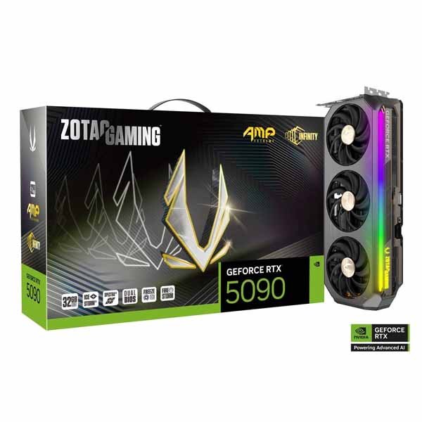 Zotac Gaming GeForce RTX 5090 AMP Extreme Infinity 32GB GDDR7 Graphics Card