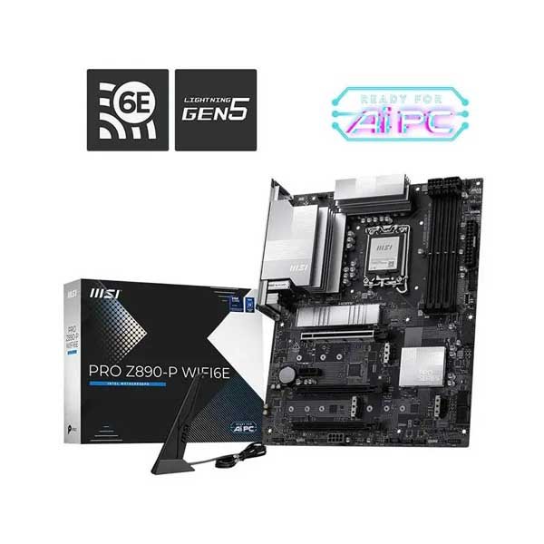 MSI Pro Z890-P WIFI6E LGA1851 ATX Motherboard
