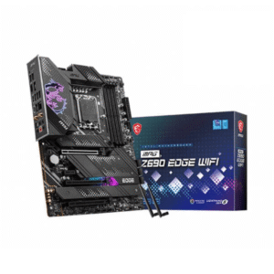 MSI MPG Z690 Edge WIFI DDR5 Intel Motherboard Supports Intel 12th , 13th & 14th Gen Processors