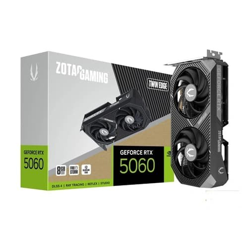 ZOTAC Gaming GeForce RTX 5060 Twin Edge 8GB Graphics Card